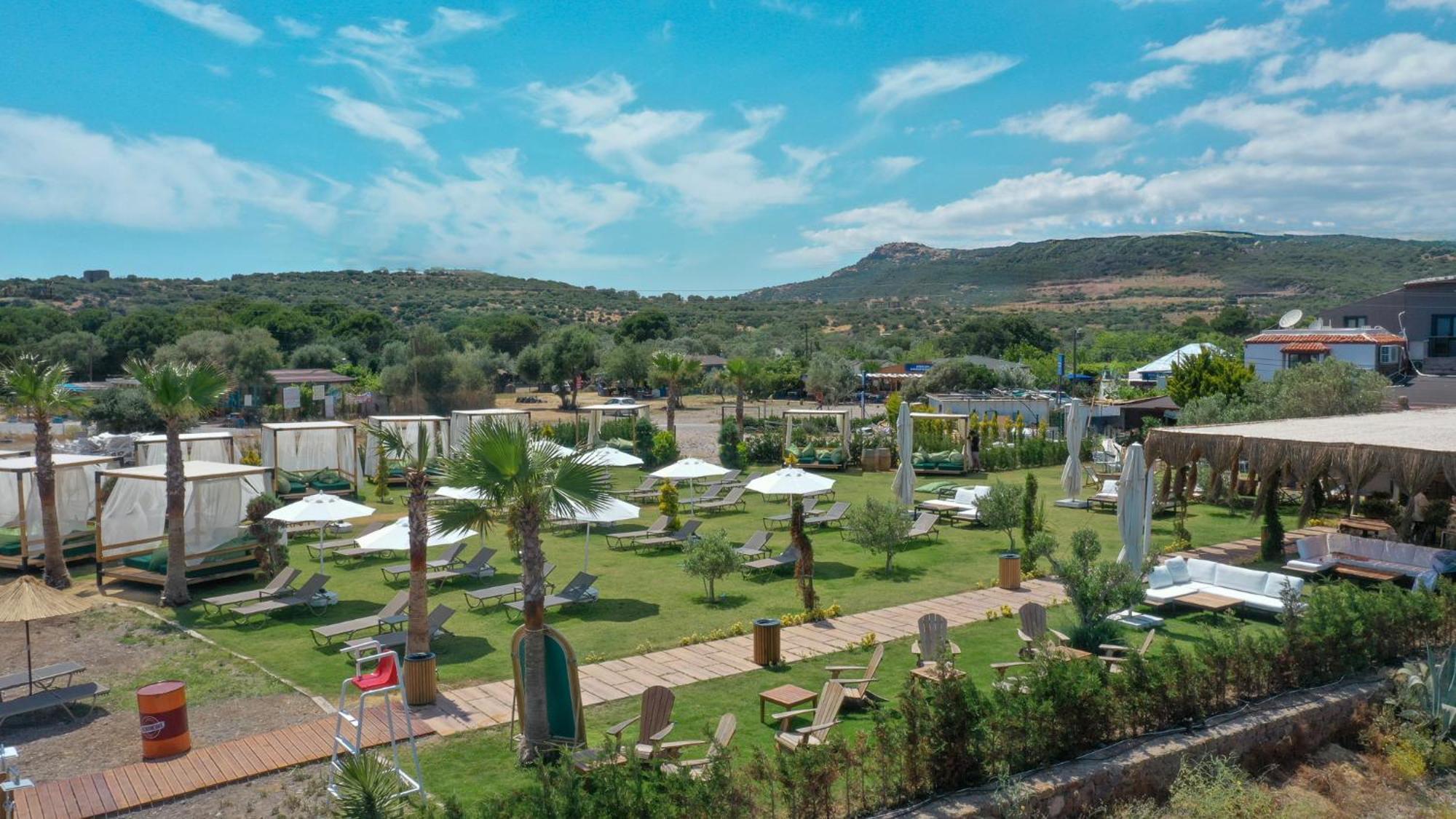 Assos Troy Beach Hotel Exterior foto