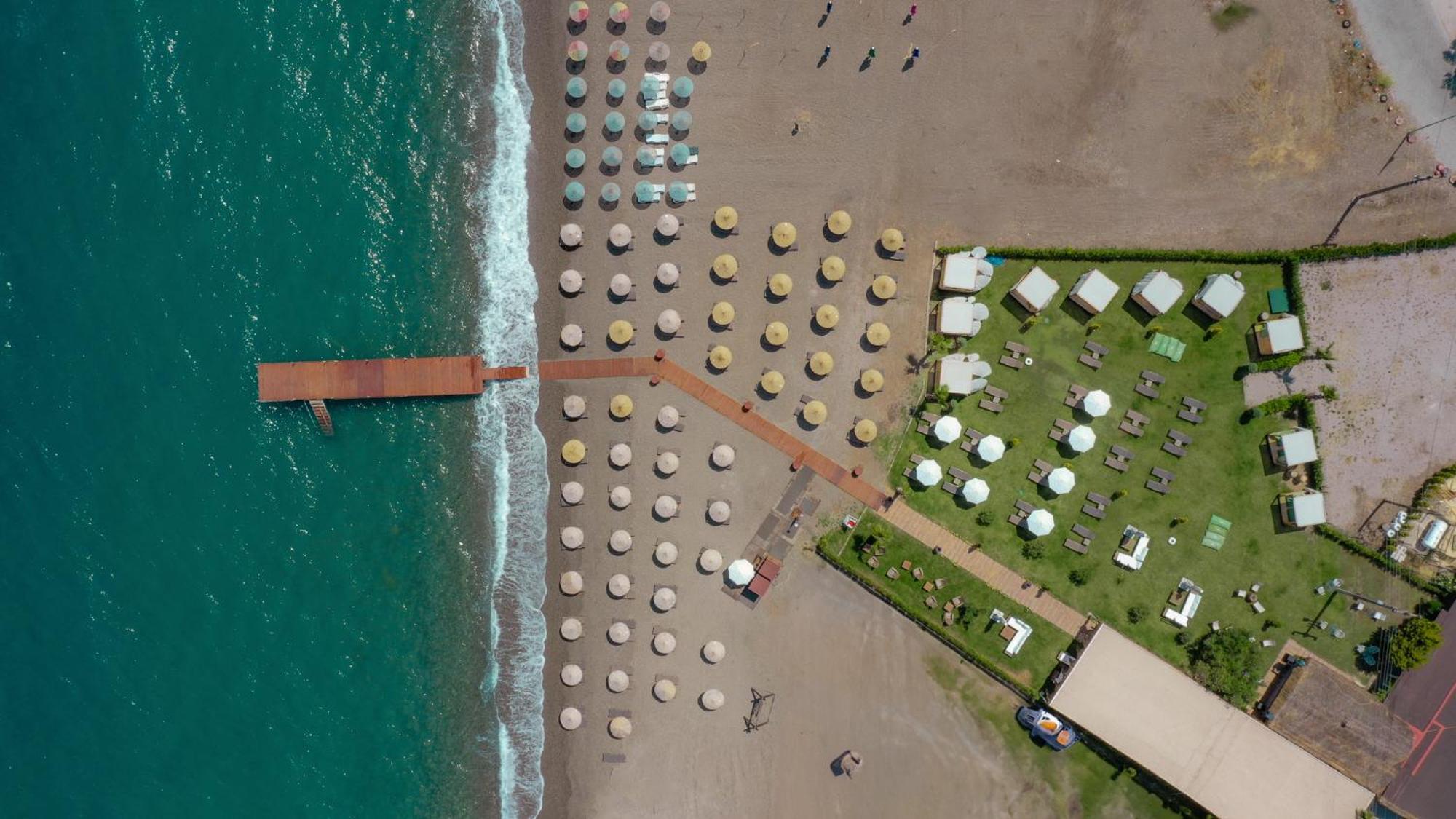 Assos Troy Beach Hotel Exterior foto