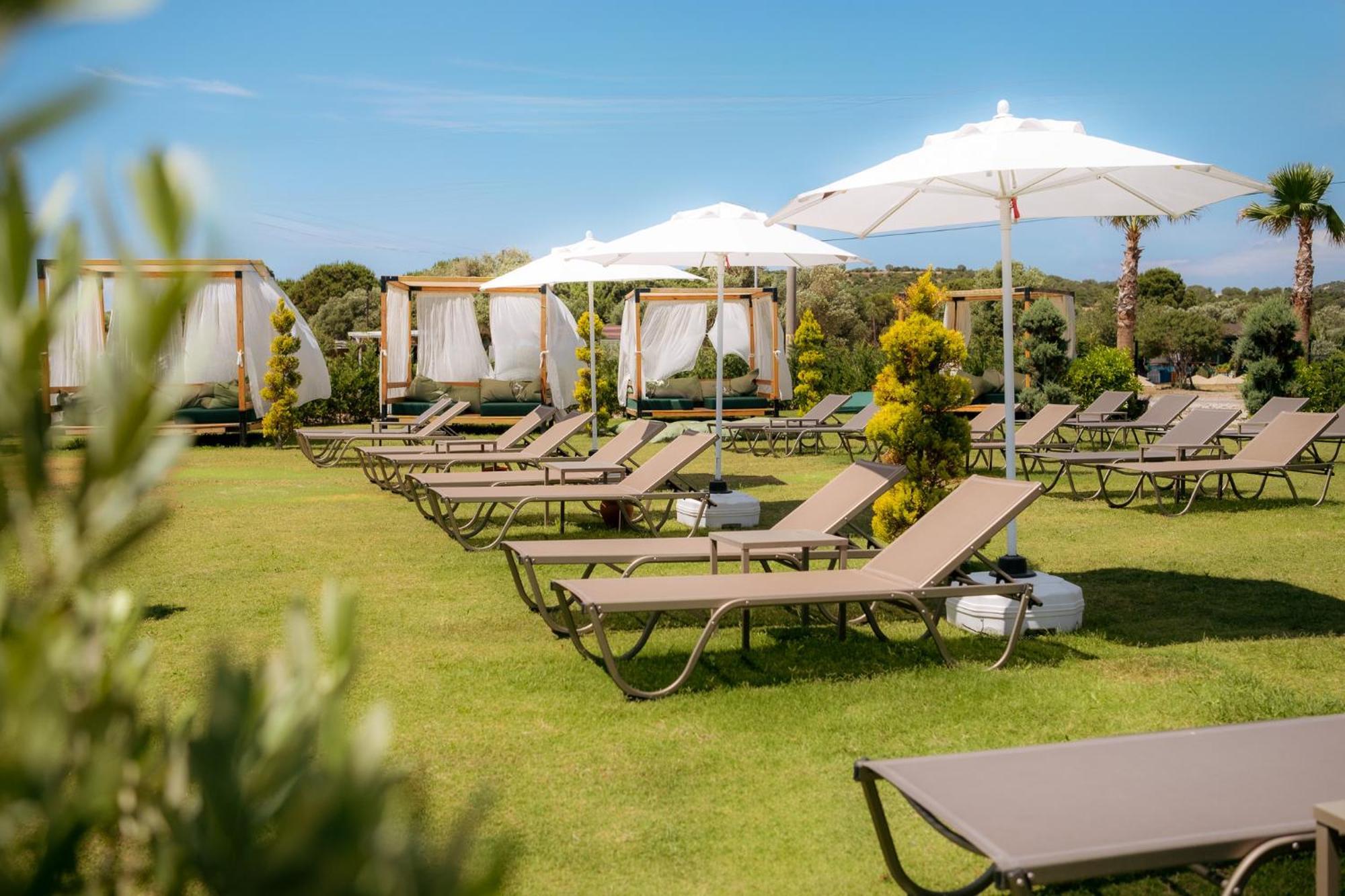 Assos Troy Beach Hotel Exterior foto